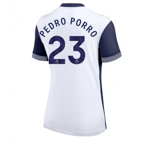 Billiga Tottenham Hotspur Pedro Porro #23 Hemmatröja Dam 2024-25 Kortärmad